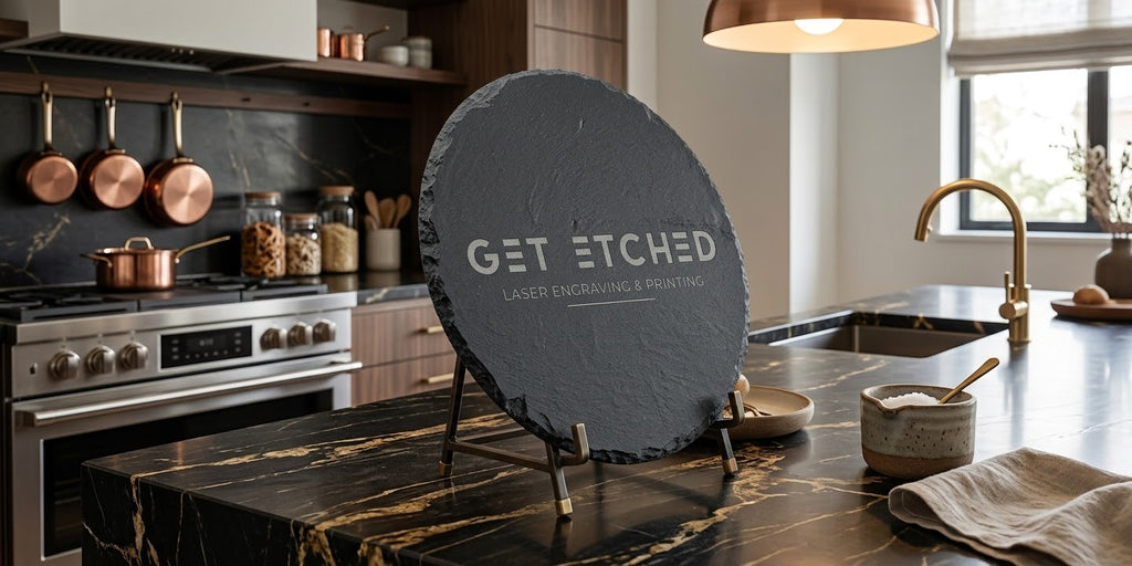 Large Round Slate