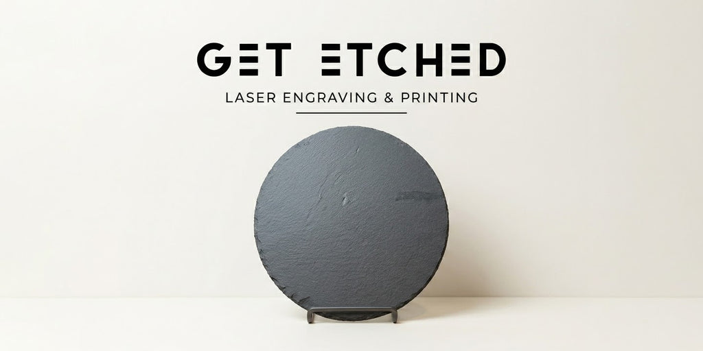 Large Round Slate