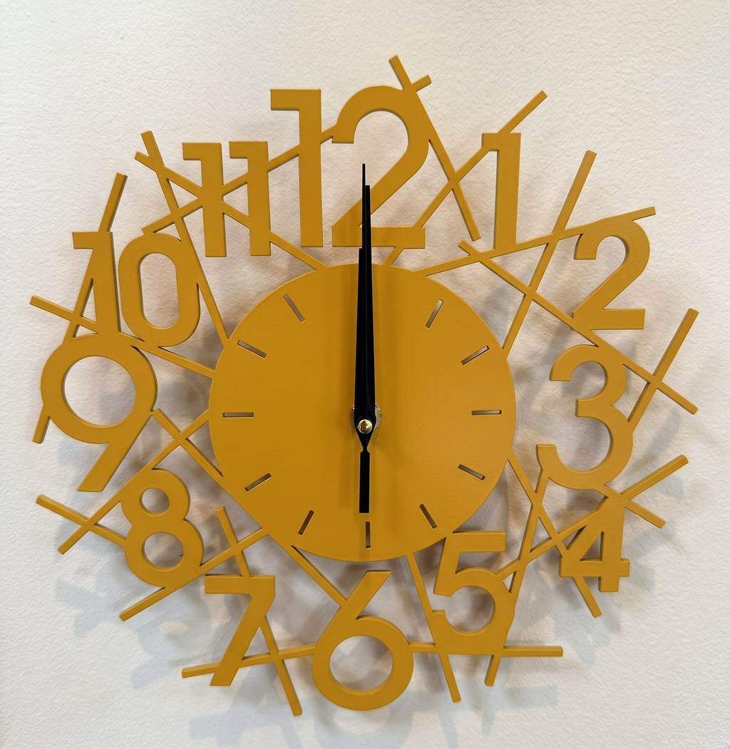 Jumbled Numbers Wall Clock