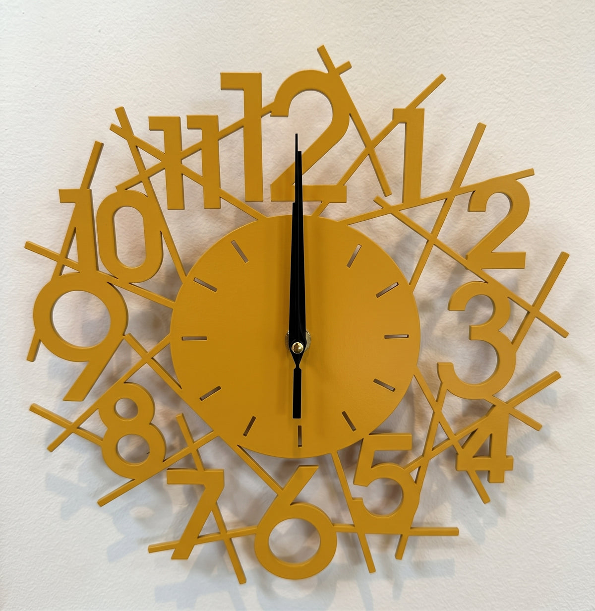 Jumbled Numbers Wall Clock
