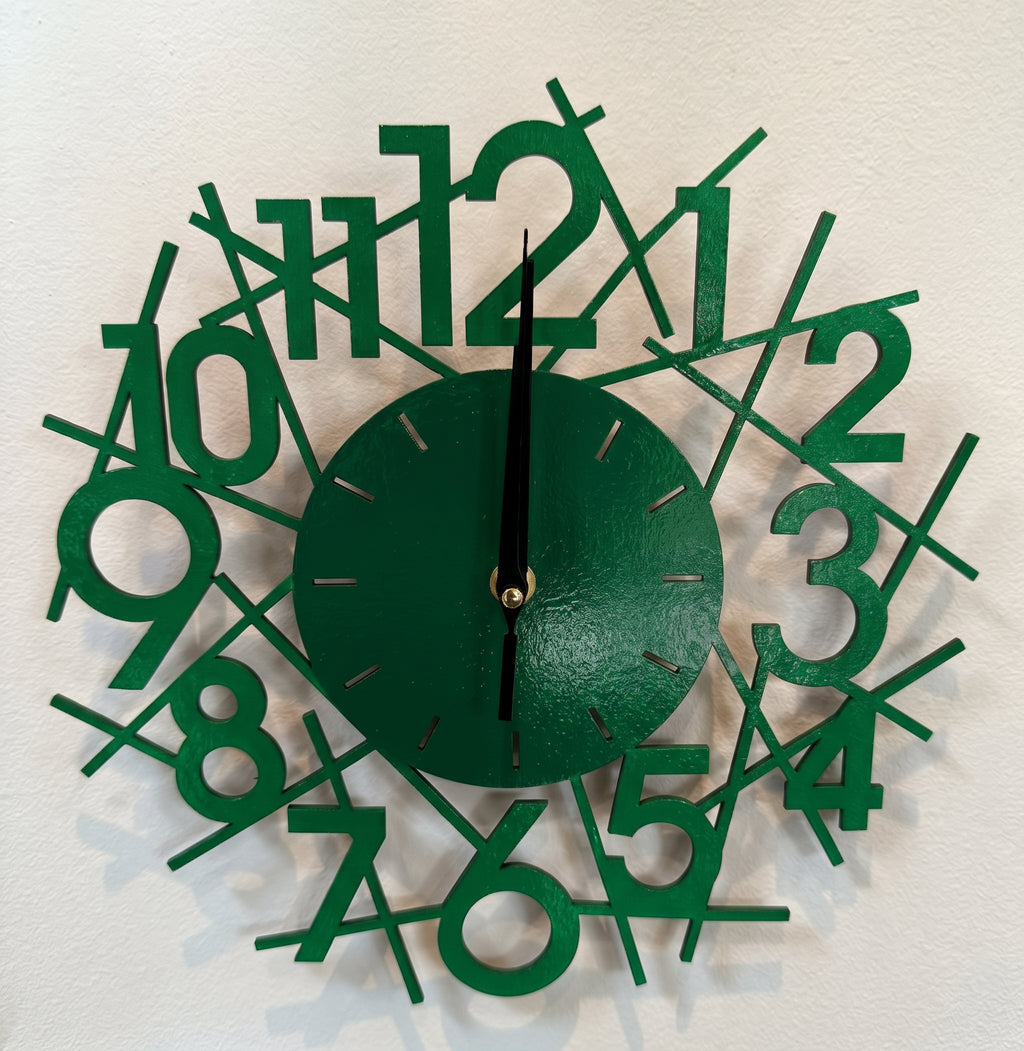 Jumbled Numbers Wall Clock