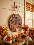Autumn Greetings Hanging Sign