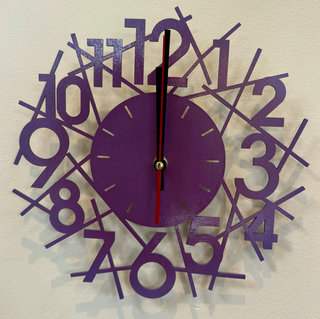 Jumbled Numbers Wall Clock